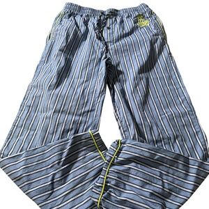 Psycho Bunny Sweatpants‎ Blue Stripe Men's Small Pocket Drawstring Robert Godley